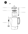 Схема №1 2433 с изображением Микрофильтр для кофеварки (кофемашины) Seb FS-3072022399