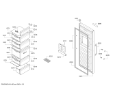 Схема №3 3GF8501B с изображением Панель для холодильника Bosch 00709610