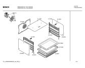 Схема №1 HBN2251EU с изображением Передняя сторона из нержавеющей стали для духового шкафа Bosch 00431774