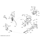 Схема №1 SGU55E55AU с изображением Передняя панель для посудомоечной машины Bosch 00663839