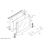 Схема №1 HBN330850 с изображением Панель управления для плиты (духовки) Bosch 00447146