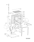 Схема №3 GSIP 6142 Di A+ PT с изображением Обшивка для посудомойки Whirlpool 481010439050