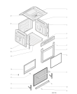 Схема №1 7OFKQ1038ECIRUHA (F077215) с изображением Запчасть для духового шкафа Indesit C00308814