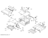 Схема №3 HBL5055AUC с изображением Изоляция для холодильной камеры Bosch 00438476