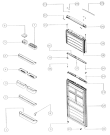 Схема №2 ETDF450XTCAD (F018120) с изображением Электролиния для холодильника Indesit C00174241