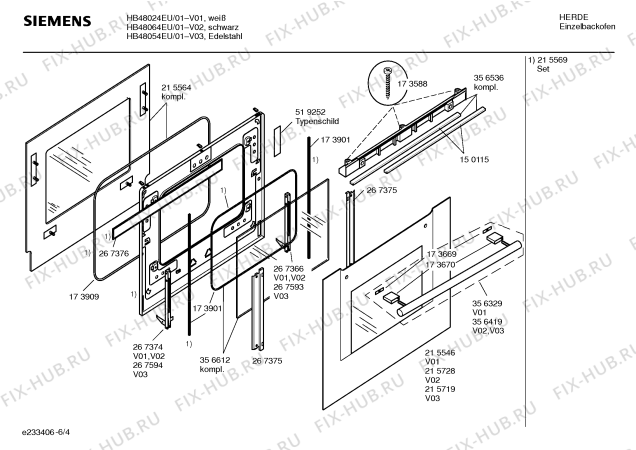 Схема №2 HB48024EU с изображением Инструкция по эксплуатации для духового шкафа Siemens 00526579