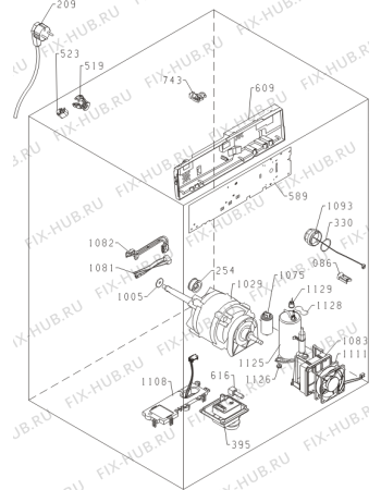 Схема №3 D82426 (339067, SPK2) с изображением Декоративная панель для стиралки Gorenje 353958