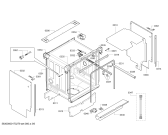 Схема №2 DF261760 с изображением Передняя панель для посудомойки Bosch 00740860