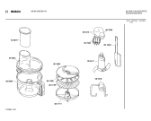 Схема №1 MCM2510 с изображением Корпус для кухонного измельчителя Bosch 00117453