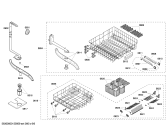 Схема №3 SHX46L12UC DLX Series с изображением Панель управления для посудомойки Bosch 00448801