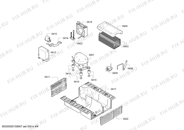 Схема №1 RC249203 Gaggenau с изображением Внешняя дверь для холодильника Bosch 00711235