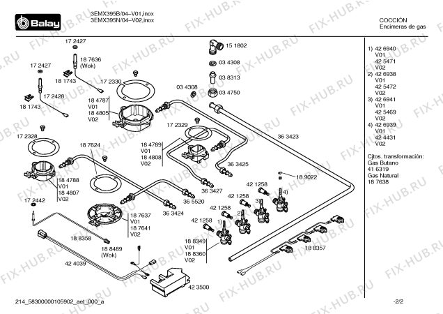 Схема №1 PCT915B90V ENC.4G+2W MEDIA 90F с изображением Горелка для духового шкафа Bosch 00187637