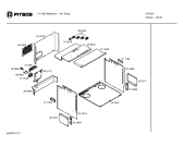 Схема №3 P1HEB88042 с изображением Панель управления для плиты (духовки) Bosch 00431999