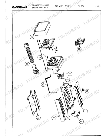Схема №6 SK400050 с изображением Регулятор для холодильной камеры Bosch 00158455