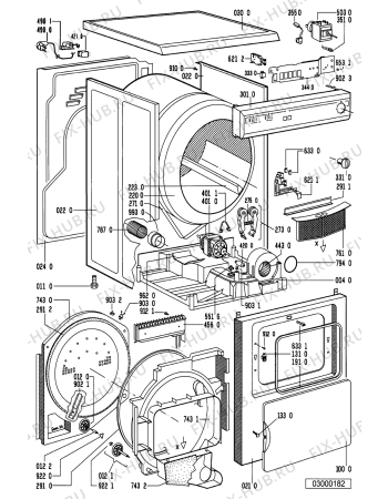 Схема №1 TRA 5010 с изображением Клавиша Whirlpool 481241348241