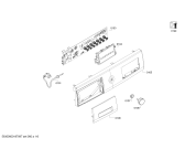 Схема №2 WD15G460GC iSensoric с изображением Панель управления для стиралки Siemens 11007001