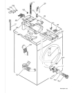 Схема №5 L75480WD с изображением Обшивка для стиральной машины Aeg 1328412307