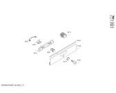 Схема №4 HCA857320F с изображением Ручка выбора программ для духового шкафа Bosch 00636305