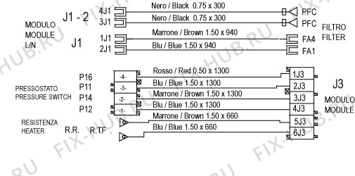 Большое фото - Электропроводка для стиралки Indesit C00119320 в гипермаркете Fix-Hub