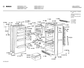 Схема №1 KSV2611J с изображением Переключатель для холодильной камеры Bosch 00028972