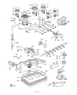 Схема №1 PEMX 166 GHI с изображением Обшивка для плиты (духовки) DELONGHI 35C1019SDL