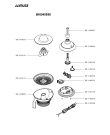 Схема №1 BKB40856 с изображением Муфта для электросоковыжималки Seb SS-150807