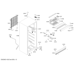 Схема №1 RB38B7N22C с изображением Дверь для холодильной камеры Bosch 00476566