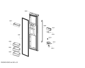 Схема №2 KAD80A404 Side by side с изображением Модуль для холодильника Bosch 00657209