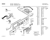 Схема №1 WFK2831NL WFK2831 с изображением Панель управления для стиральной машины Bosch 00351504