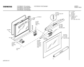 Схема №2 HE37050 с изображением Панель для плиты (духовки) Siemens 00285204