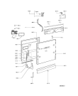 Схема №2 ADL 558/2 с изображением Сенсорная панель для электропосудомоечной машины Whirlpool 480140101638