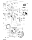 Схема №1 AQUASTEAM 1400/1 с изображением Декоративная панель для стиральной машины Whirlpool 480111104524