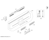Схема №2 SN55M505EU с изображением Силовой модуль запрограммированный для посудомоечной машины Bosch 00656429
