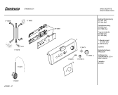 Схема №2 CR60850IL с изображением Таблица программ для стиральной машины Bosch 00527903