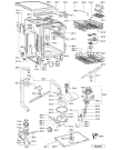 Схема №1 ADP 6610 WH с изображением Панель для посудомойки Whirlpool 481245372621
