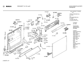 Схема №1 SMS4492FF с изображением Панель для электропосудомоечной машины Bosch 00297063