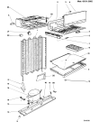 Схема №1 R1400TI1 (F000228) с изображением Вентилятор для холодильной камеры Indesit C00039255