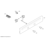 Схема №2 CF230253 с изображением Панель управления для электропечи Bosch 00747185