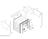 Схема №2 SGI33E05TR с изображением Передняя панель для посудомоечной машины Bosch 00670599