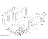 Схема №1 HEB78D750 с изображением Панель управления для плиты (духовки) Bosch 00706537