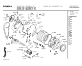 Схема №2 WM50100FG, SIWAMAT C8 с изображением Таблица программ для стиралки Siemens 00519377