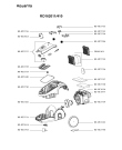 Схема №1 RO162011/411 с изображением Покрытие для электропылесоса Rowenta RS-RT2727