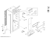 Схема №2 KI8413D20R NEFF с изображением Крышка для холодильной камеры Bosch 11001894