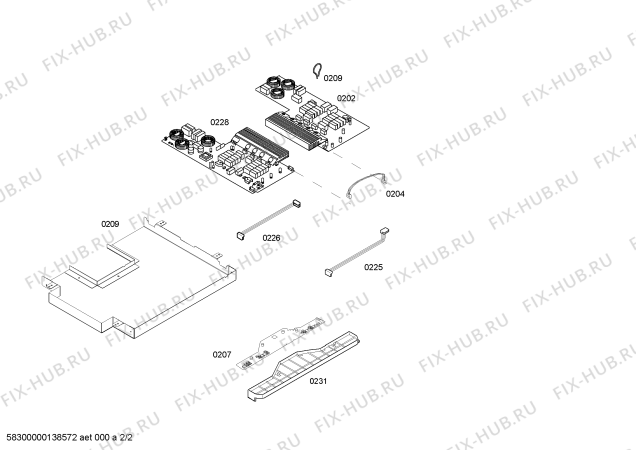 Взрыв-схема плиты (духовки) Siemens EH685ME11E SE.4I.60.PZ.X.X.Piezo - Схема узла 02