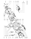 Схема №1 AWL 367/1 с изображением Винт Whirlpool 481950018045