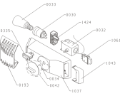 Схема №1 BD328V1 (529124, HZI3021F) с изображением Микротермостат для холодильной камеры Gorenje 402123