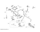 Схема №3 WAE20261AU с изображением Панель управления для стиральной машины Bosch 00671571