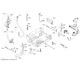 Схема №2 SMI50C05GB с изображением Панель управления для электропосудомоечной машины Bosch 00704644