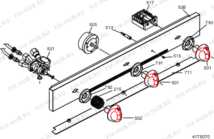 Схема №2 MG21RWH (F025541) с изображением Затычка для плиты (духовки) Indesit C00082252