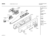 Схема №4 SGS8812GB Exclusiv с изображением Передняя панель для электропосудомоечной машины Bosch 00365917
